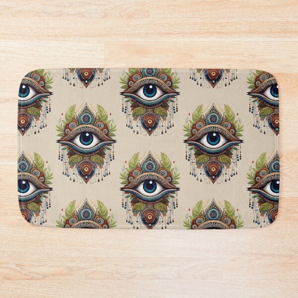 Item preview, Eye Nature Mask | Gods & Masks Collection | Beige Background designed and sold by monkeybusiness.pt.