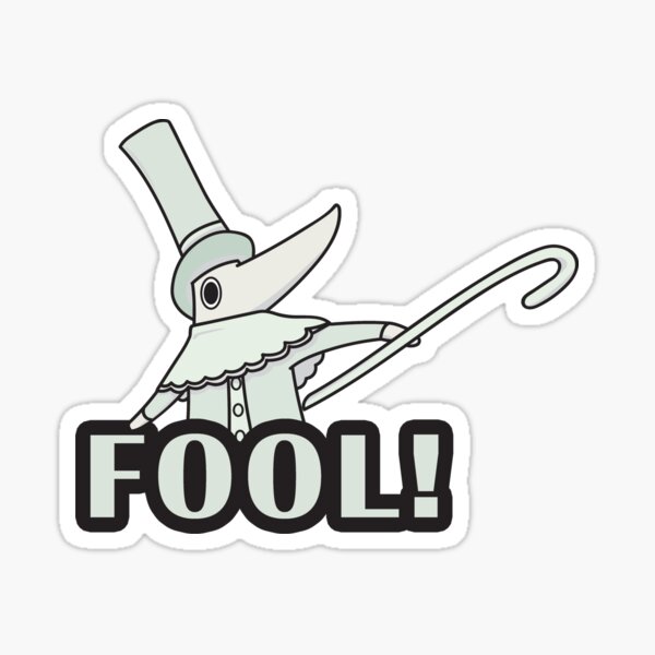 Soul Eater's Excalibur "FOOL!" Sticker