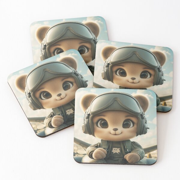 Item preview, Aviator Bear designed and sold by Osintown.