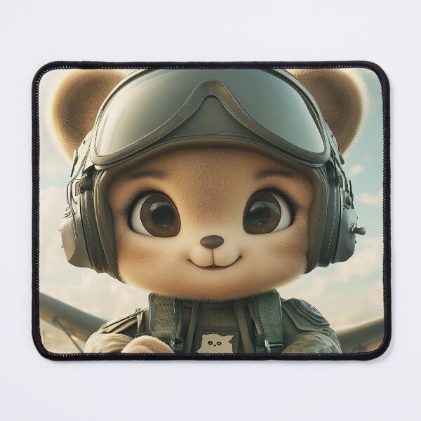Item preview, Aviator Bear designed and sold by Osintown.