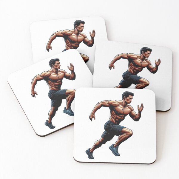 Item preview, Running RUN runner MEN forest designed and sold by ArtisticPen-art.