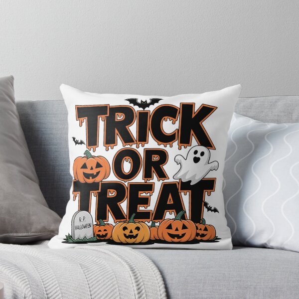 Artikelvorschau, Gruseliges „Süßes oder Saures“-Halloween-Design entworfen und verkauft von FrescoDesign.