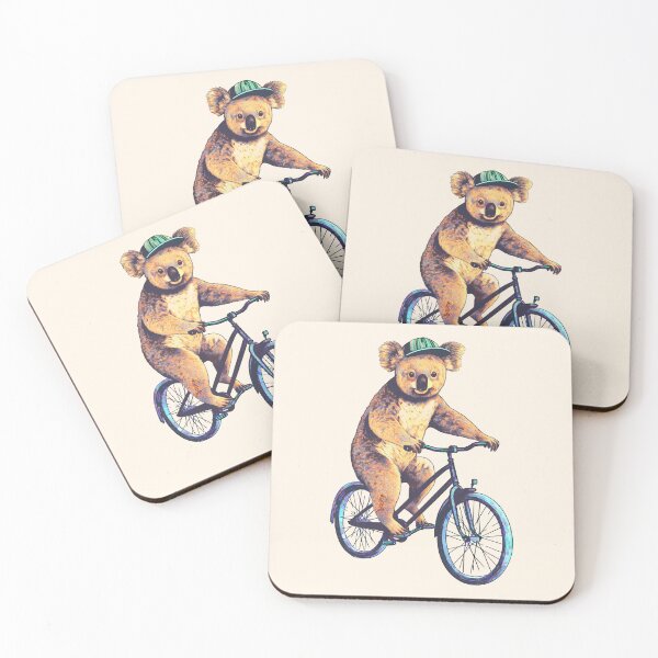 Item preview, Koala on a bike designed and sold by typicalartguy.
