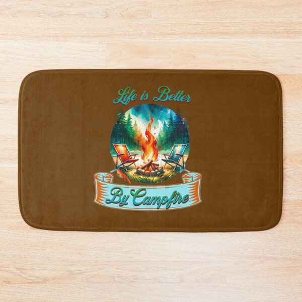 Item preview, Life is Better by the Campfire – Cozy Camping Design for T-Shirts, Mugs, Stickers & More designed and sold by artedigital99.