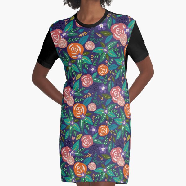 Exotique Graphic T-Shirt Dress