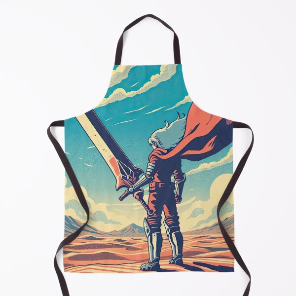Item preview, Anime Character with Giant Sword Pop Art Style designed and sold by artofuniverse.