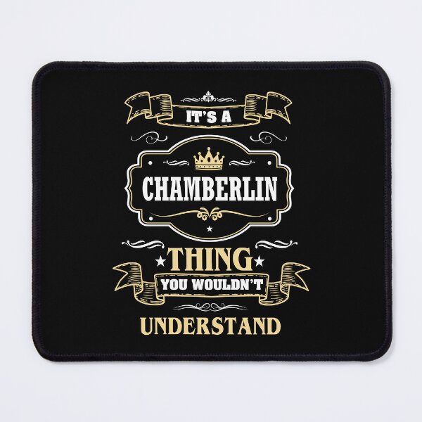 Item preview, It Is A Chamberlin Thing You Wouldn't Understand Chamberlin Name Shirt designed and sold by GensBarlow.