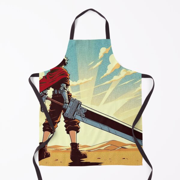 Item preview, Anime Character with Giant Sword Pop Art Style designed and sold by artofuniverse.