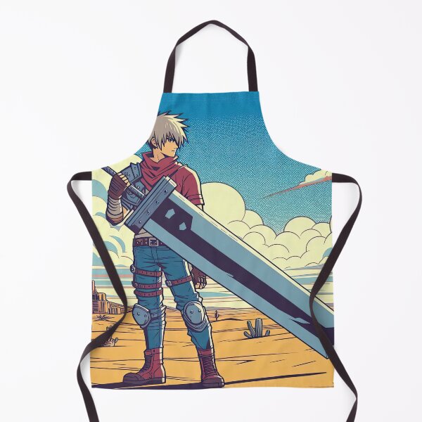 Item preview, Anime Character with Giant Sword Pop Art Style designed and sold by artofuniverse.