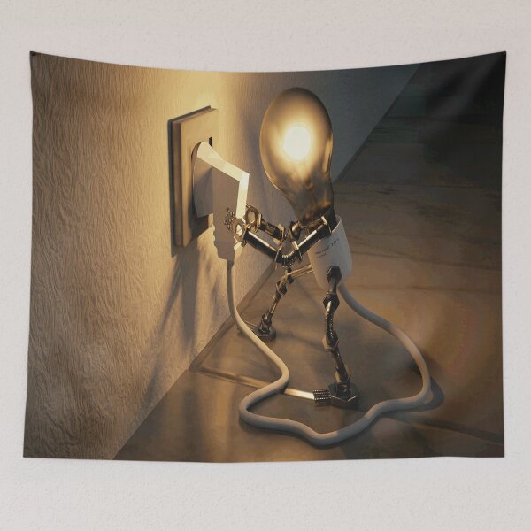 Item preview, LIGHT BULB Pop Art designed and sold by Bruce ALMIGHTY Baker.