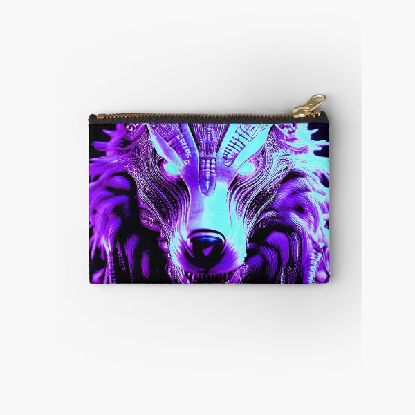 Item preview, Postmodern Wolf in purple. designed and sold by BAR DEC.