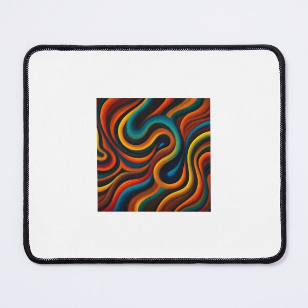 Item preview, Abstract Overlapping Curves designed and sold by ArtAIFusion.
