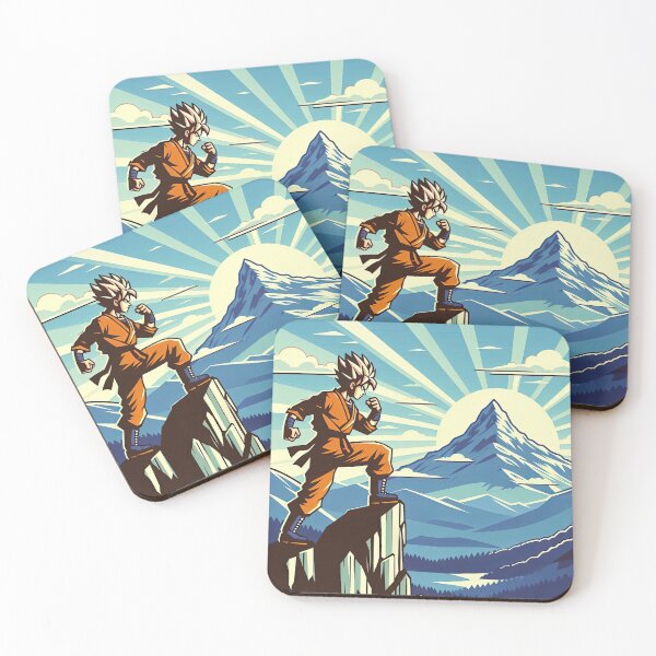 Item preview, Anime Character Practicing Martial Arts Pop Art Style designed and sold by artofuniverse.