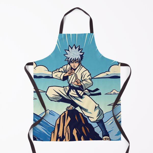 Item preview, Anime Character Practicing Martial Arts Pop Art Style designed and sold by artofuniverse.
