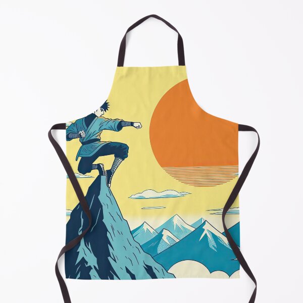 Item preview, Anime Character Practicing Martial Arts Pop Art Style designed and sold by artofuniverse.