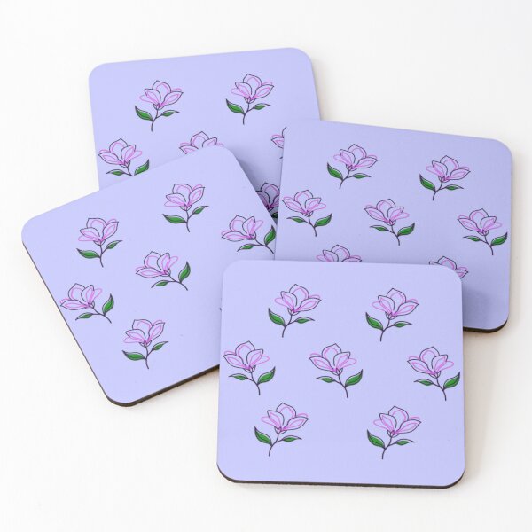 Item preview, Magnolia flowers, pattern -  designed and sold by SparklingMoment.