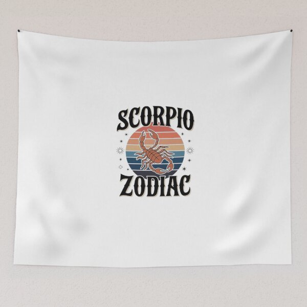Item preview, Scorpio Zodiac Sign - Retro Astrology Scorpion Design designed and sold by love3617.