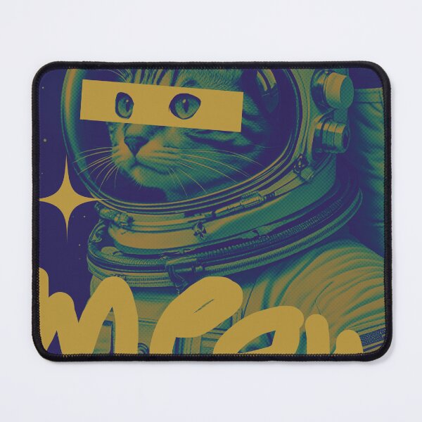 Item preview, Retro kitty in space suit designed and sold by PhuengPh.