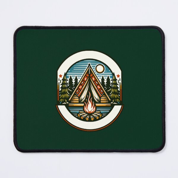 Item preview, Dome & Campfire Design for T-Shirts, Mugs, Stickers & More designed and sold by artedigital99.