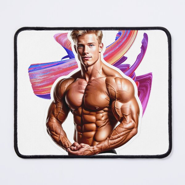 Item preview, New Series: Bodybuilder Sticker #53 designed and sold by ForeverPrintsOK.