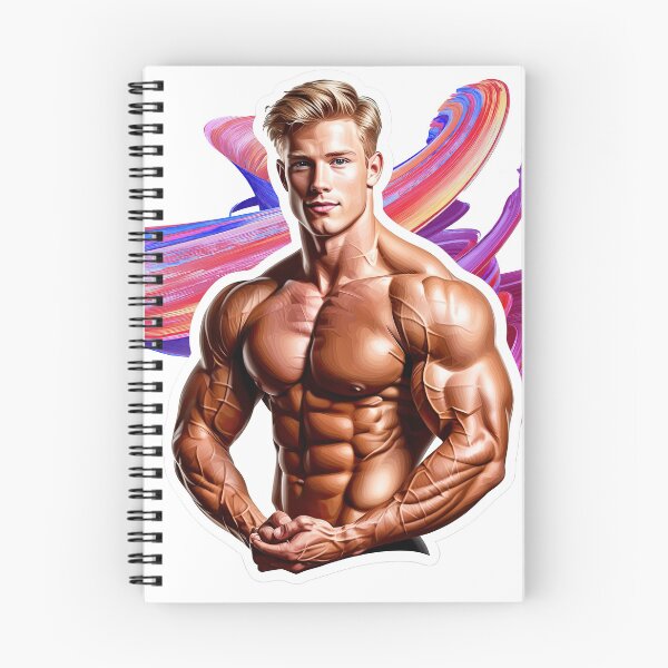 Item preview, New Series: Bodybuilder Sticker #53 designed and sold by ForeverPrintsOK.