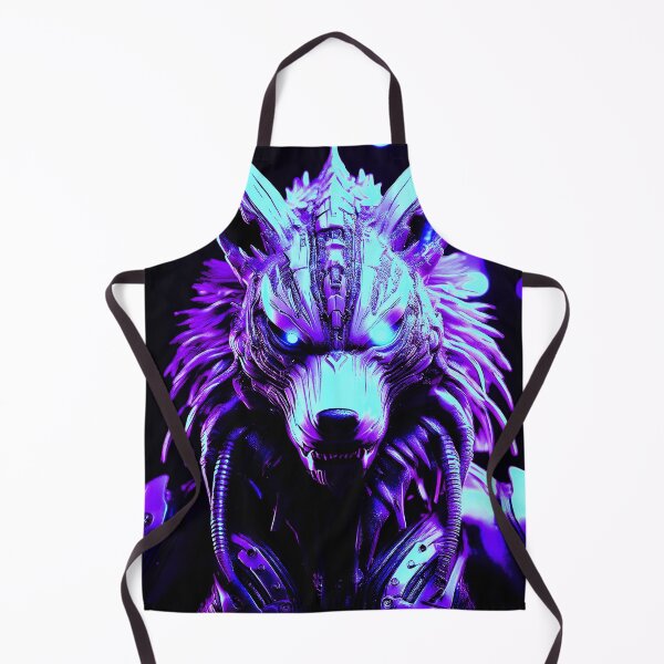 Item preview, Postmodern Wolf in purple. designed and sold by BAR DEC.