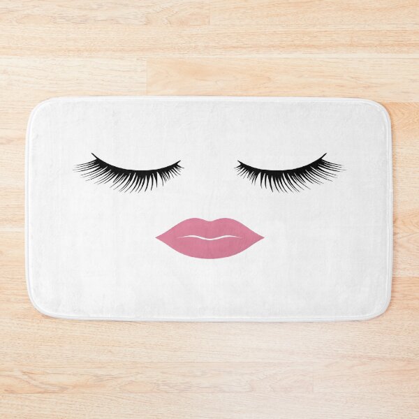 Item preview, Flirty Lashes & Pink Lips. designed and sold by shoula7art.