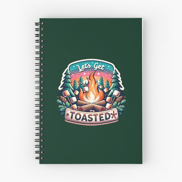 Item preview, Let’s Get Toasted – Fun Campfire & Marshmallow Design for T-Shirts, Mugs, Stickers & More designed and sold by artedigital99.