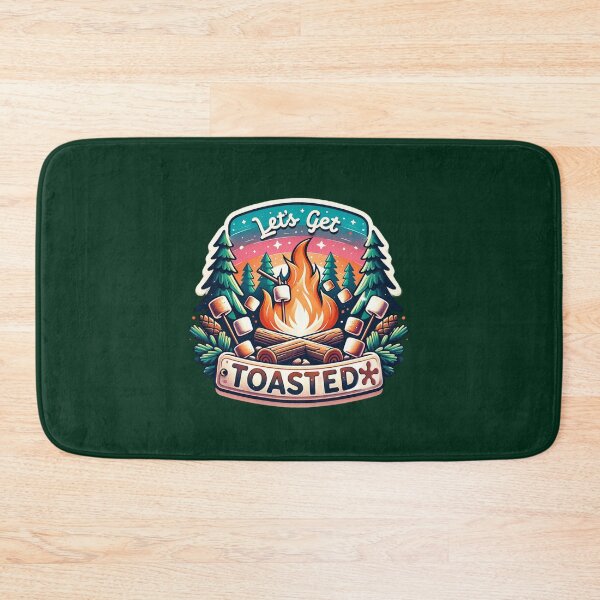 Item preview, Let’s Get Toasted – Fun Campfire & Marshmallow Design for T-Shirts, Mugs, Stickers & More designed and sold by artedigital99.