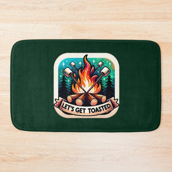 Item preview, Let’s Get Toasted – Fun Campfire & Marshmallow Design for T-Shirts, Mugs, Stickers & More designed and sold by artedigital99.