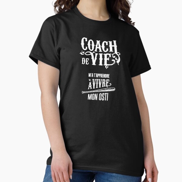 Item preview, LIFE COACH T-Shirt - Teach me how to live my osti! designed and sold by Grumotee.