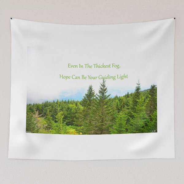 Item preview, Even In The Thickest Fog Mount Mitchell North Carolina designed and sold by LisaWootenPhoto.