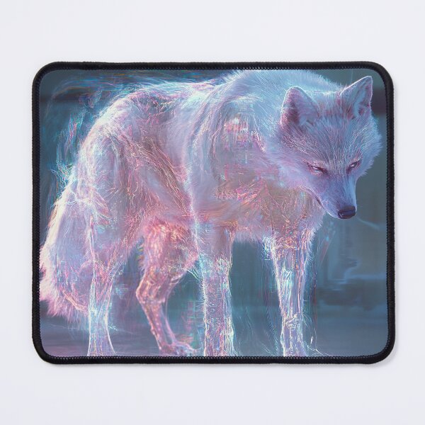 Item preview, Ethereal Cyber Wolf: Neon Spirit designed and sold by Studio Axis.