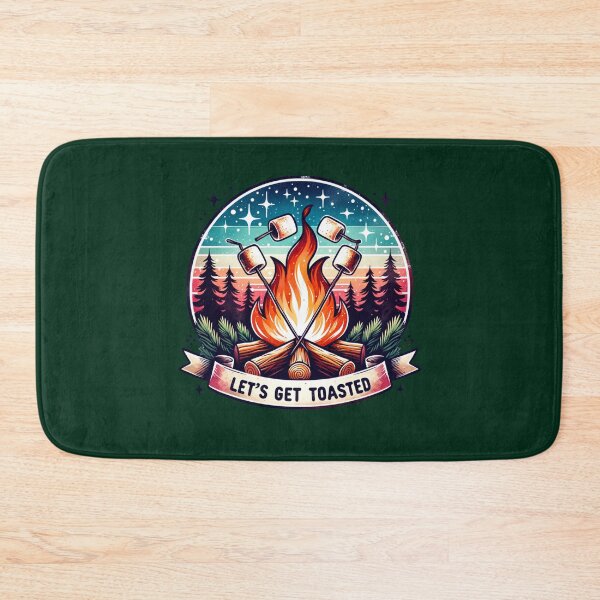 Item preview, Let’s Get Toasted – Fun Campfire & Marshmallow Design for T-Shirts, Mugs, Stickers & More designed and sold by artedigital99.