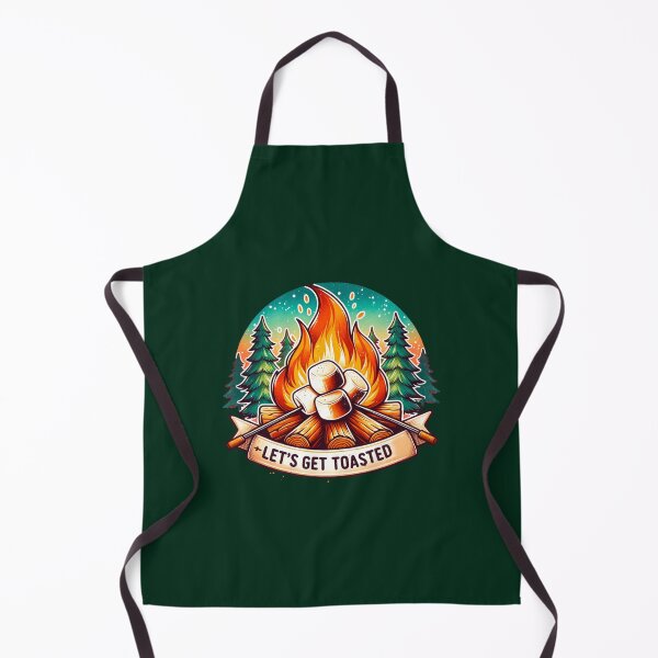 Item preview, Let’s Get Toasted – Fun Campfire & Marshmallow Design for T-Shirts, Mugs, Stickers & More designed and sold by artedigital99.