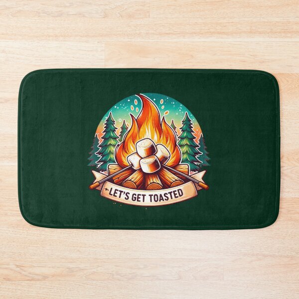Item preview, Let’s Get Toasted – Fun Campfire & Marshmallow Design for T-Shirts, Mugs, Stickers & More designed and sold by artedigital99.