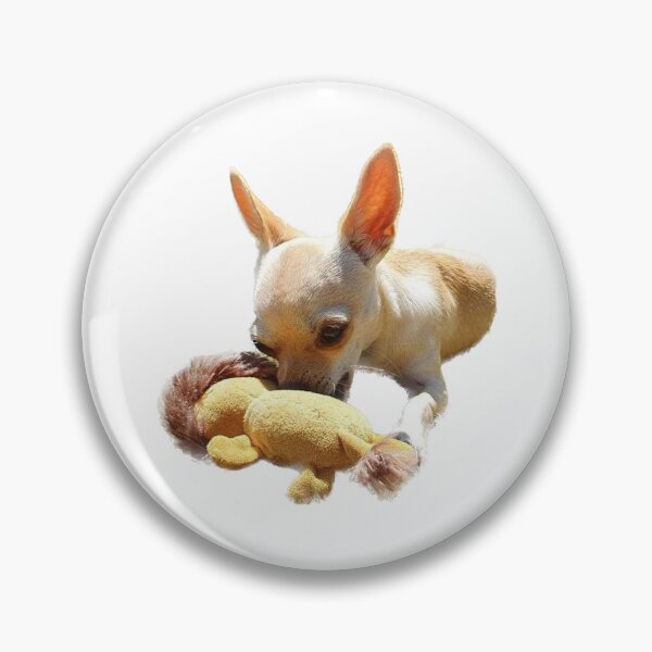 Item preview, Chihuahua with Toy designed and sold by MoonbeamMaya.