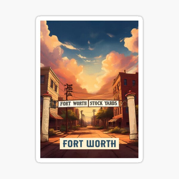 Artikel-Vorschau von Fort Worth, designt und verkauft von BoKev.