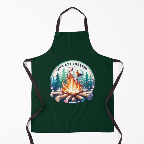 Item preview, Let’s Get Toasted – Fun Campfire & Marshmallow Design for T-Shirts, Mugs, Stickers & More designed and sold by artedigital99.
