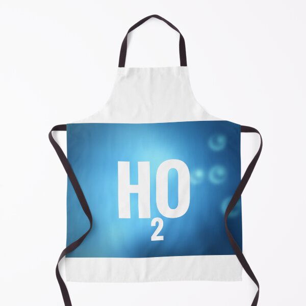 Item preview, background with text, water H2O word on blue water gradient background, chemical formula  designed and sold by pipikijung.