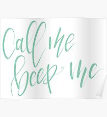 Call Me Beep Me Poster
