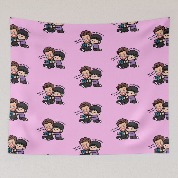 Item preview, Yuki Tsunoda & Pierre Gasly designed and sold by ourhappyface.