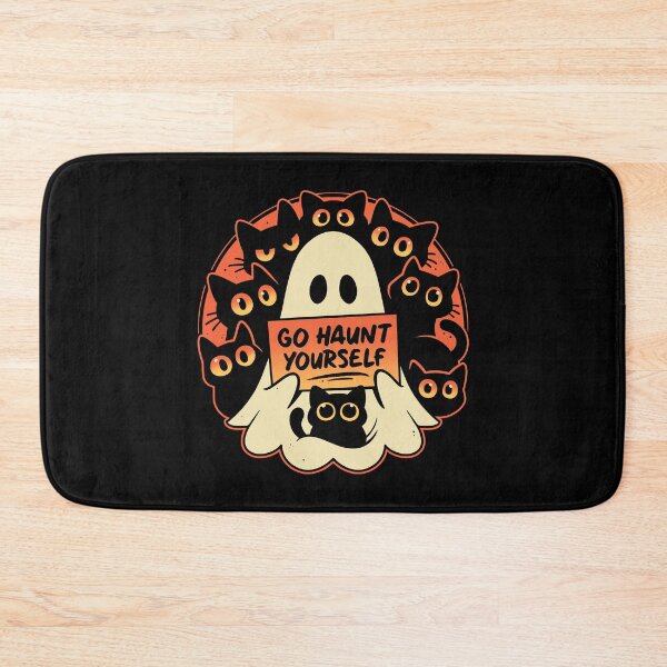Item preview, Rude Cursing Ghost - Cute Black Cats designed and sold by Snouleaf.