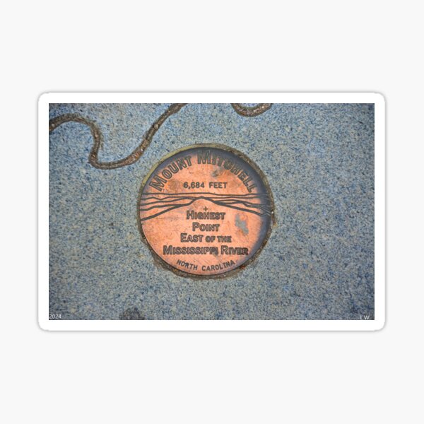 Item preview, Mount Mitchell 64 Feet Highest Point East Of The Mississippi River North Carolina designed and sold by LisaWootenPhoto.