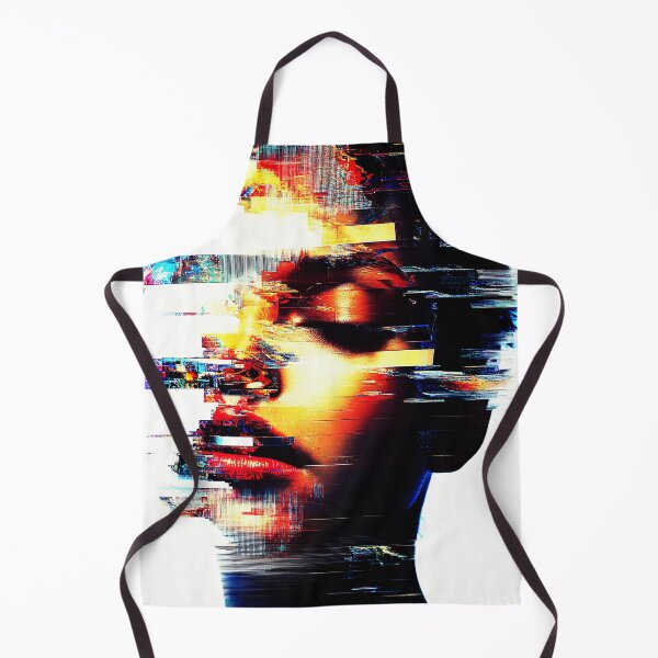 Item preview, Fragmented Digital Identity: Glitched Face Art designed and sold by Studio Axis.