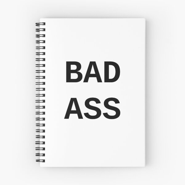 Item preview, Bad Ass text designed and sold by LineArtForYou.