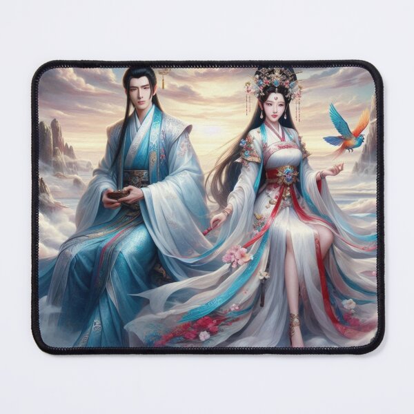 Item preview, The masters of the heavenly realm were beautiful. designed and sold by pin-upgirls9.