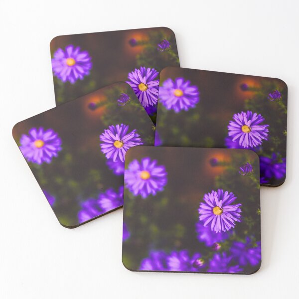 Item preview, Purple Flowers designed and sold by Swooncake Press.
