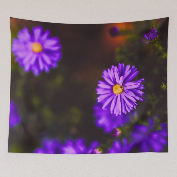 Item preview, Purple Flowers designed and sold by Swooncake Press.