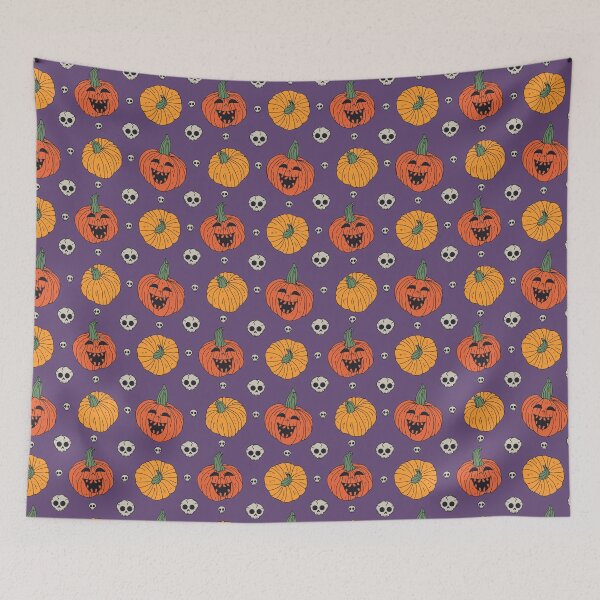 Item preview, Spooky Cute Pumpkin Pattern designed and sold by paldronma.